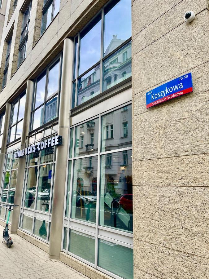 Ferienwohnung Super Beauty Metro Wifi 65'Tv Netflix Hbo Appletv+ Warschau Exterior foto
