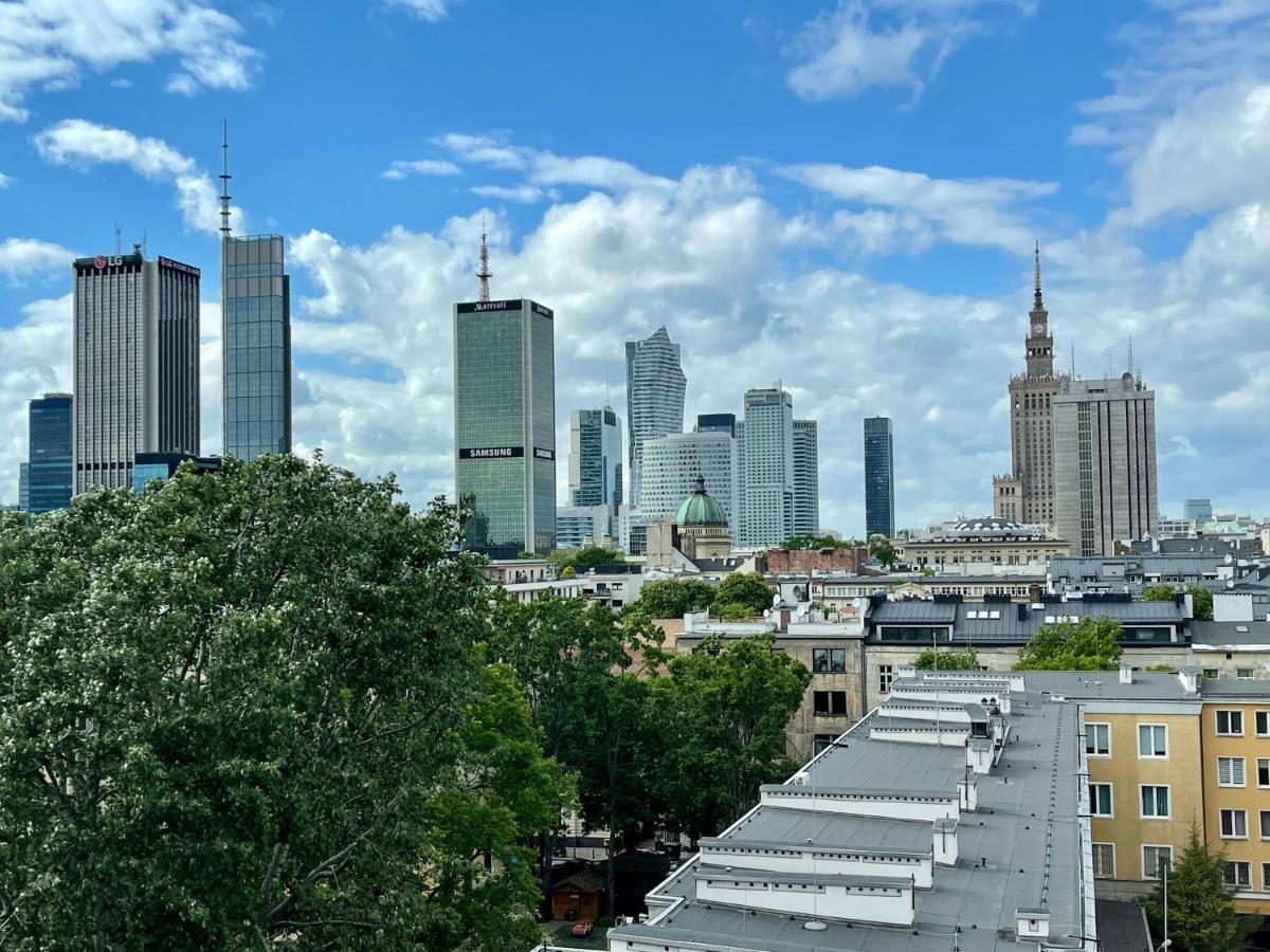 Ferienwohnung Super Beauty Metro Wifi 65'Tv Netflix Hbo Appletv+ Warschau Exterior foto
