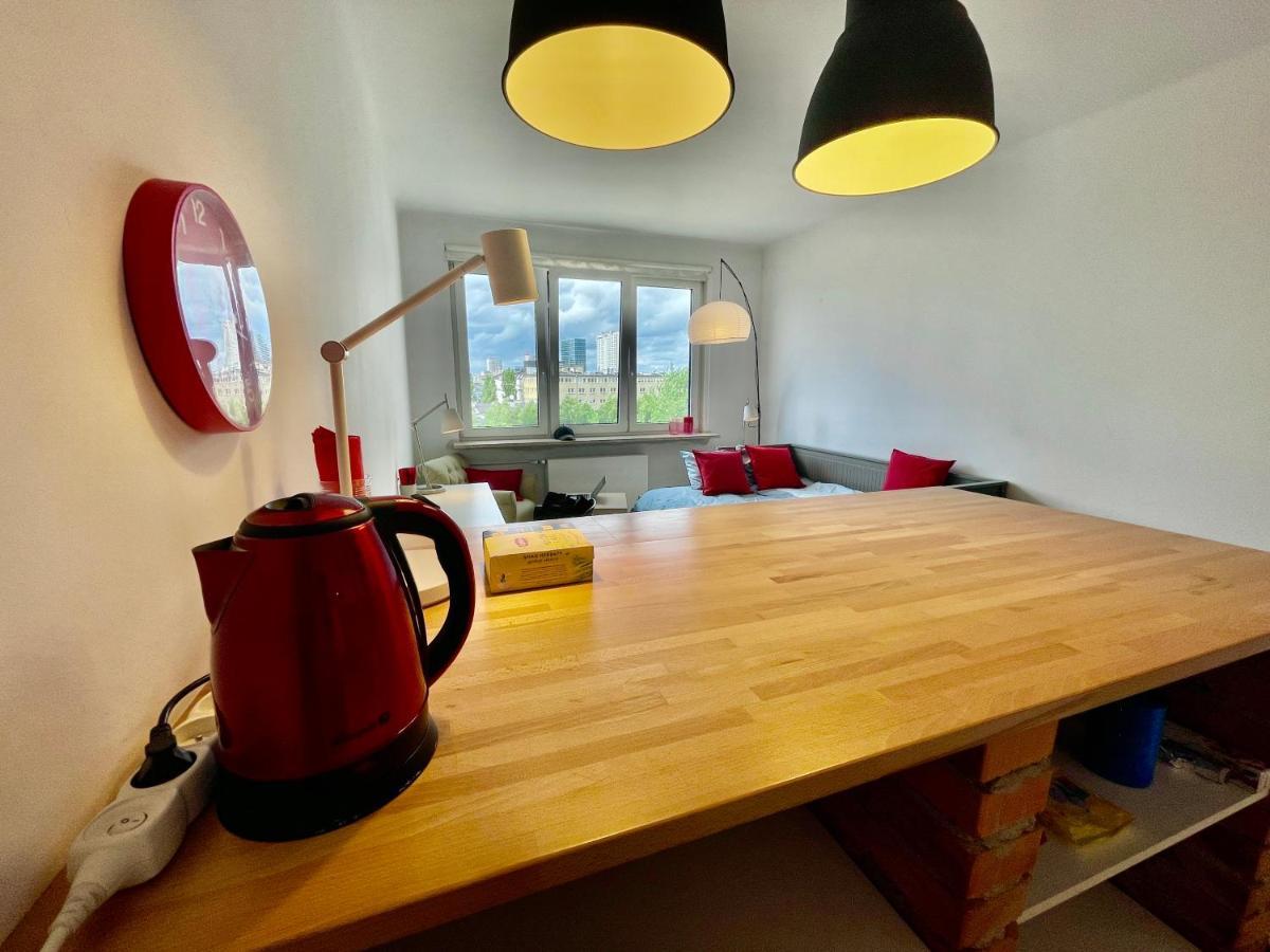 Ferienwohnung Super Beauty Metro Wifi 65'Tv Netflix Hbo Appletv+ Warschau Exterior foto