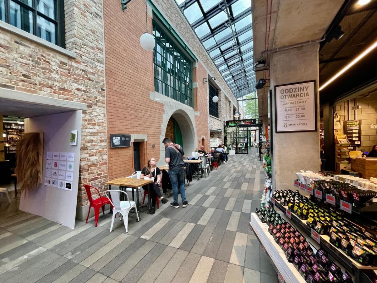 Ferienwohnung Super Beauty Metro Wifi 65'Tv Netflix Hbo Appletv+ Warschau Exterior foto