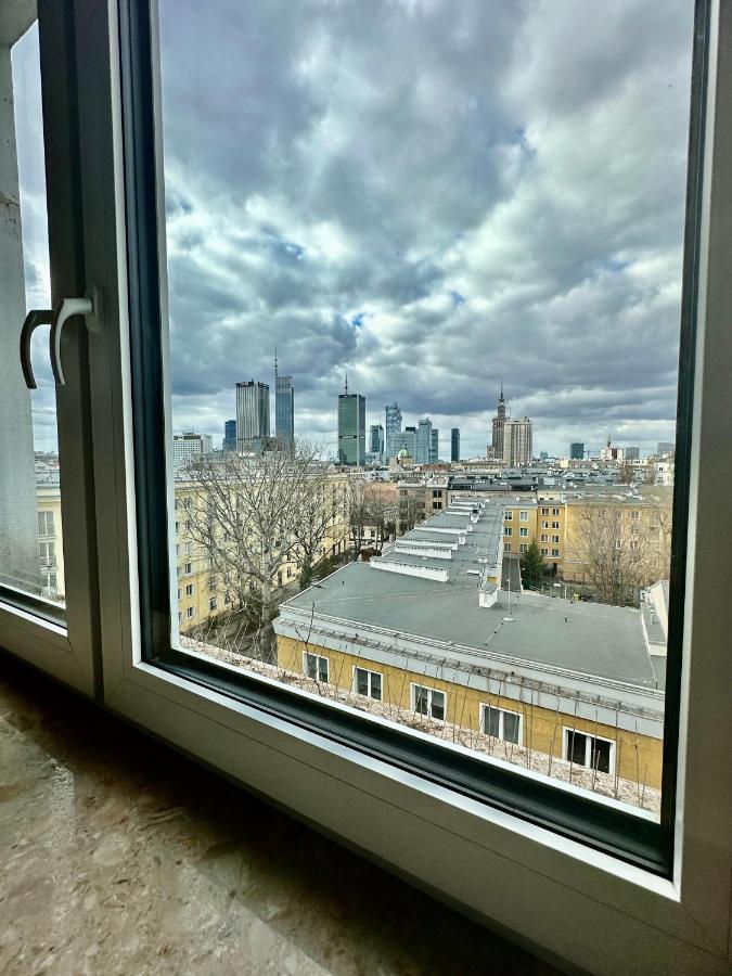 Ferienwohnung Super Beauty Metro Wifi 65'Tv Netflix Hbo Appletv+ Warschau Exterior foto