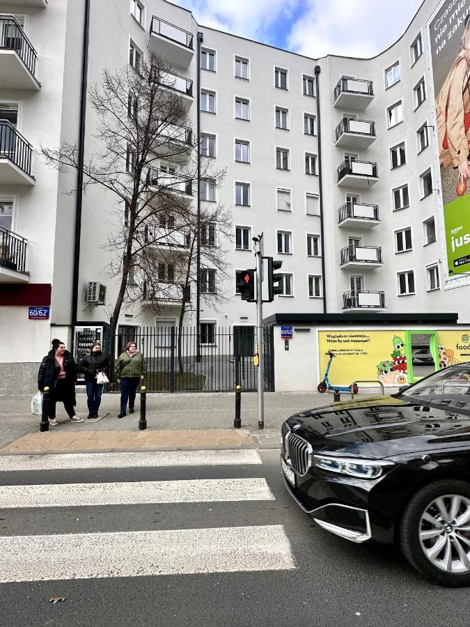 Ferienwohnung Super Beauty Metro Wifi 65'Tv Netflix Hbo Appletv+ Warschau Exterior foto